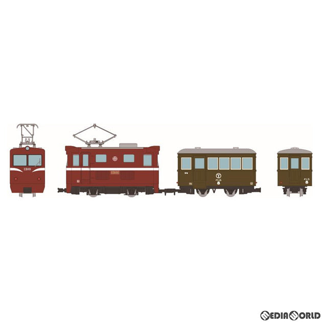 【新品】【お取り寄せ】[RWM] 315476 鉄道コレクション(鉄コレ) ナローゲージ80 猫屋線直通用路面電気機関車+客車 2両セット(動力無し) HOナローゲージ 鉄道模型 TOMYTEC(トミーテック)(20210717)