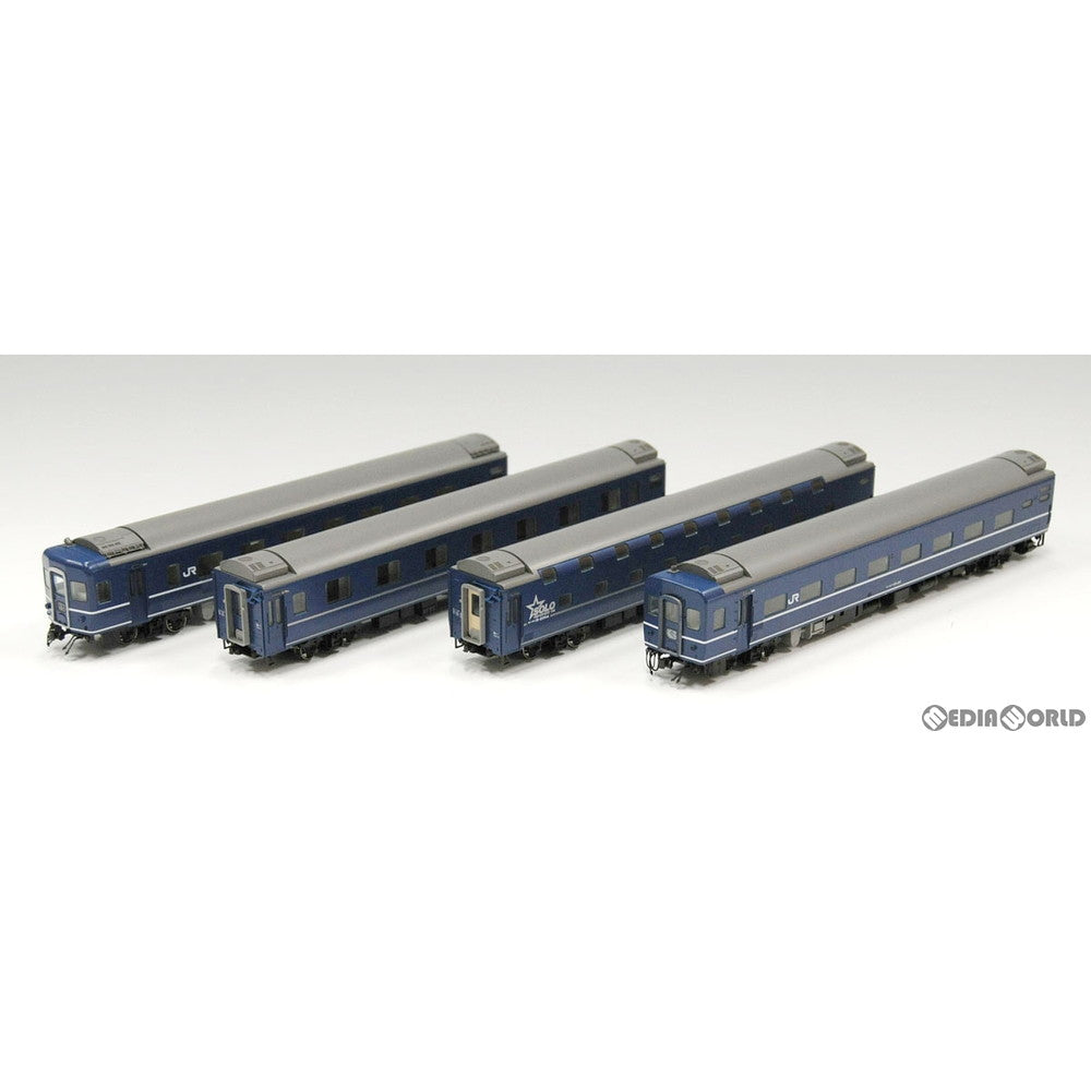 【新品】【お取り寄せ】[RWM] HO-9072 JR 14系15形特急寝台客車(富士・はやぶさ)セット(4両)(動力無し) HOゲージ 鉄道模型 TOMIX(トミックス)(20210919)