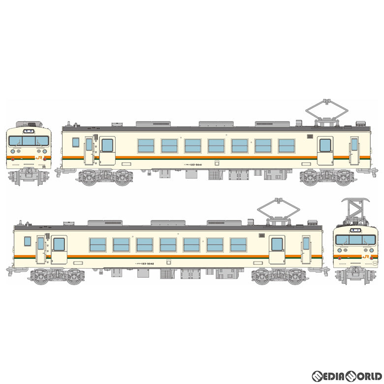 【中古即納】[RWM] 316398 鉄道コレクション(鉄コレ) JR123系5040番代2両セットA(動力無し) Nゲージ 鉄道模型 TOMYTEC(トミーテック)(20210829)