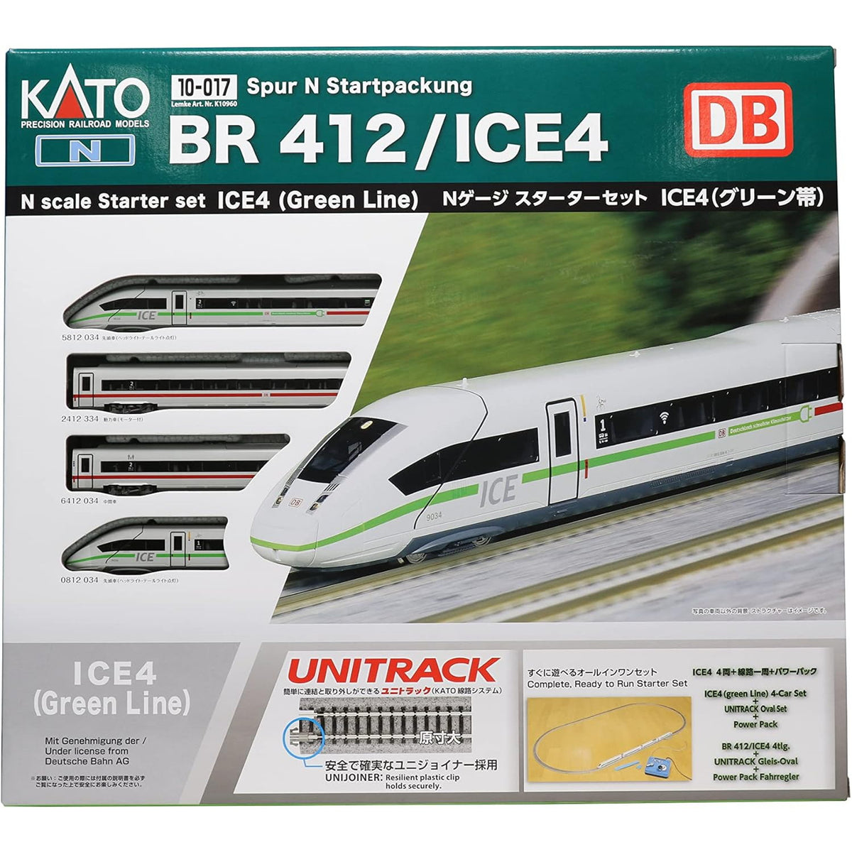 【新品】【お取り寄せ】[RWM] 10-017 スターターセット ICE4(動力付き) Nゲージ 鉄道模型 KATO(カトー)(20211028)