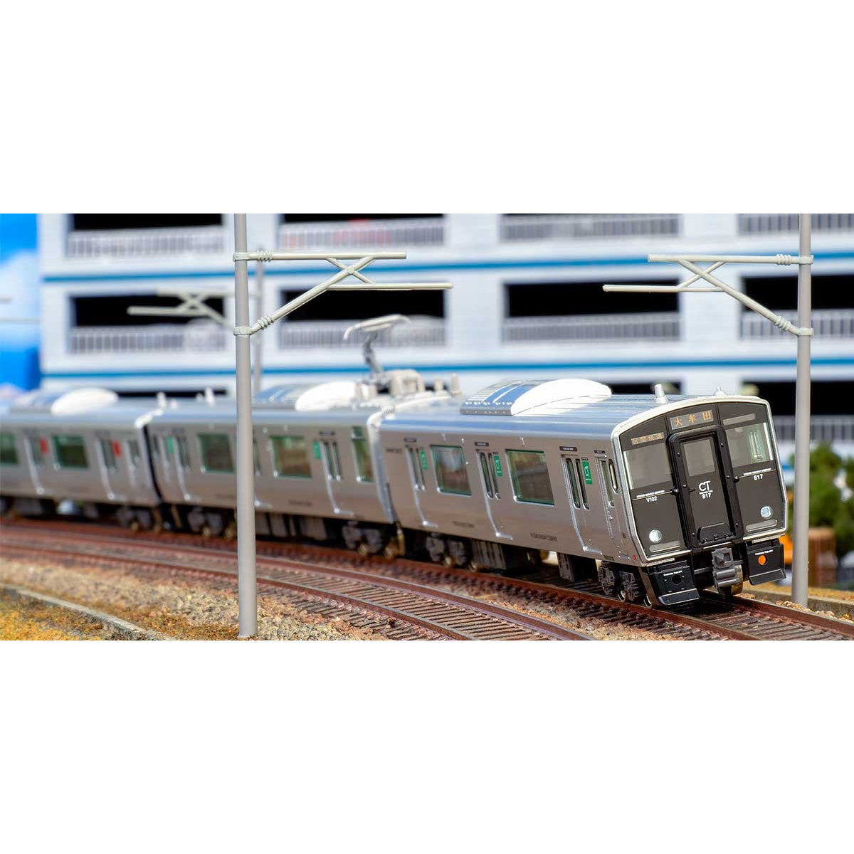 【新品】【お取り寄せ】[RWM] 31513 JR九州817系0番代(佐世保車・白ライト) 2両編成セット(動力付き) Nゲージ 鉄道模型 GREENMAX(グリーンマックス)(20211031)