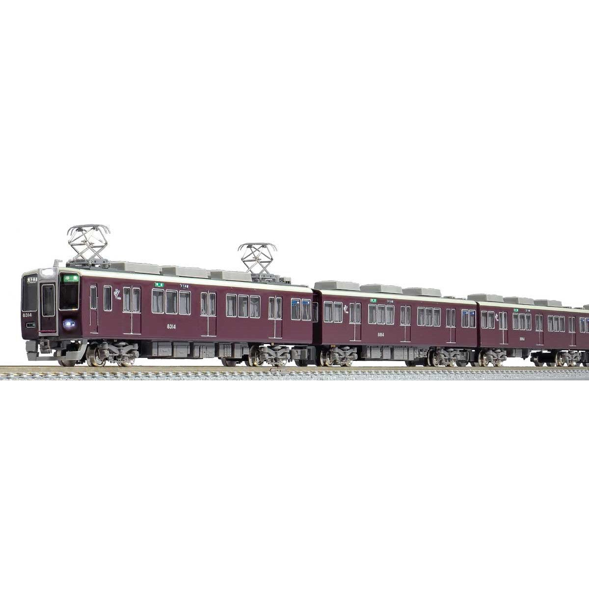 【新品】【お取り寄せ】[RWM] 31521 阪急8300系(2次車・8314編成・白ライト) 基本6両編成セット(動力付き) Nゲージ 鉄道模型 GREENMAX(グリーンマックス)(20211031)