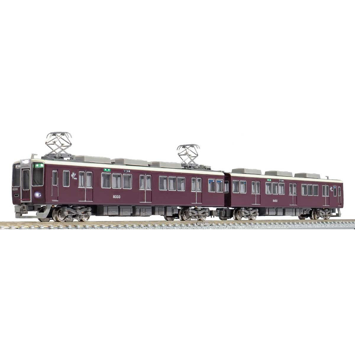 【新品】【お取り寄せ】[RWM] 31522 阪急8300系(2次車・8333編成・白ライト) 増結用先頭車2両セット(動力無し) Nゲージ 鉄道模型 GREENMAX(グリーンマックス)(20211031)