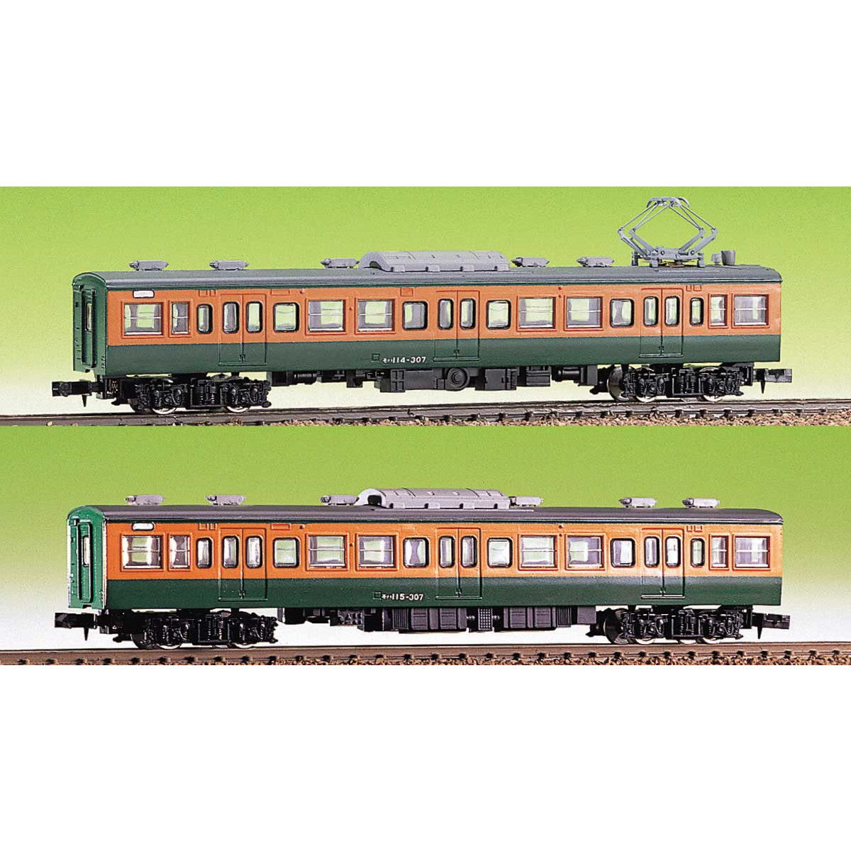 【新品】【お取り寄せ】[RWM] (再販)414-1 JR113(115)系 量産冷房車 増結用中間車2両セット エコノミーキット(動力無し) Nゲージ 鉄道模型 GREENMAX(グリーンマックス)(20180527)