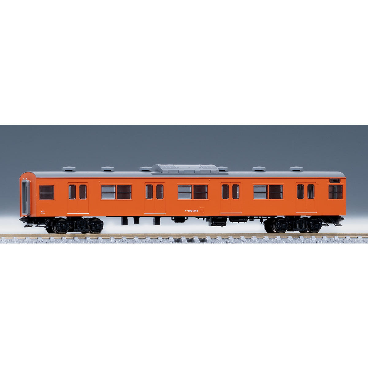 【新品】【お取り寄せ】[RWM] 9014 JR電車 サハ103形(JR西日本仕様・黒サッシ・オレンジ)(動力無し) Nゲージ 鉄道模型 TOMIX(トミックス)(20211030)