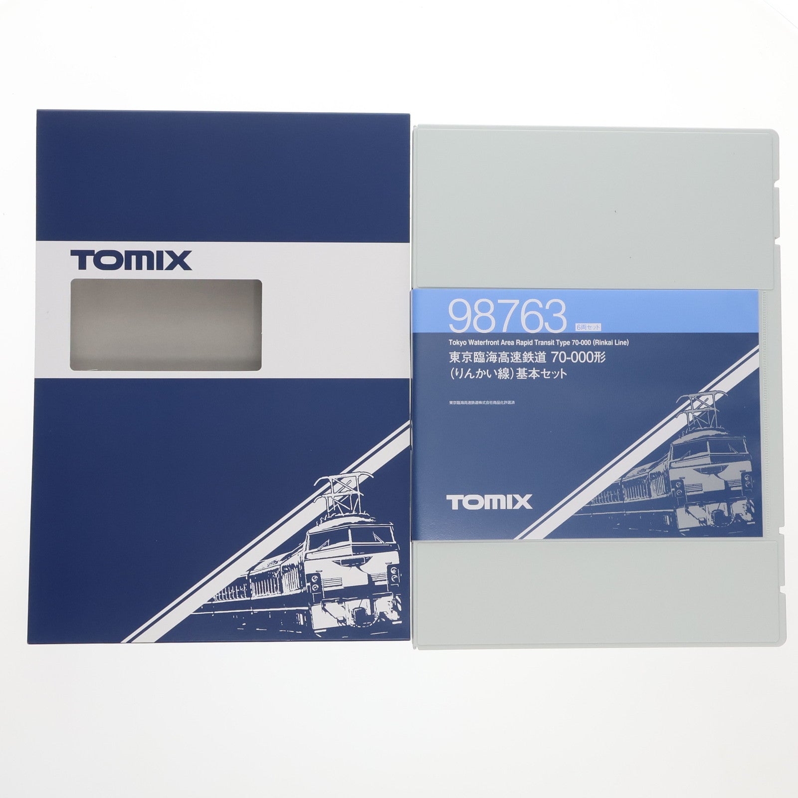 【中古即納】[RWM] 98763 東京臨海高速鉄道 70-000形(りんかい線) 基本セット(6両)(動力付き) Nゲージ 鉄道模型 TOMIX(トミックス)(20211127)