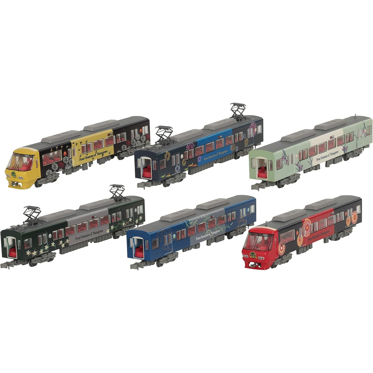 【新品】【お取り寄せ】[RWM] 319108 鉄道コレクション(鉄コレ) 西日本鉄道8000形 柳川観光列車「水都」 6両編成セット(動力無し) Nゲージ 鉄道模型 TOMYTEC(トミーテック)(20211219)
