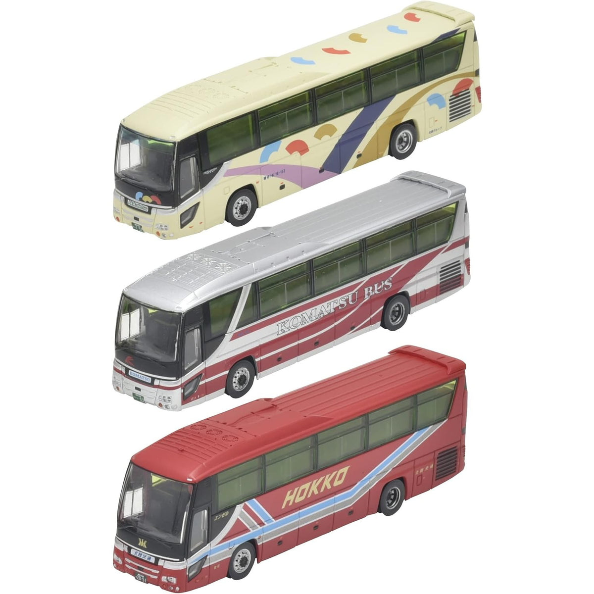 【新品】【お取り寄せ】[RWM] 316572 ザ・バスコレクション 北鉄グループ統合記念 北鉄金沢バス・小松バス・北陸交通貸切バス3台セット Nゲージ 鉄道模型 TOMYTEC(トミーテック)(20211127)