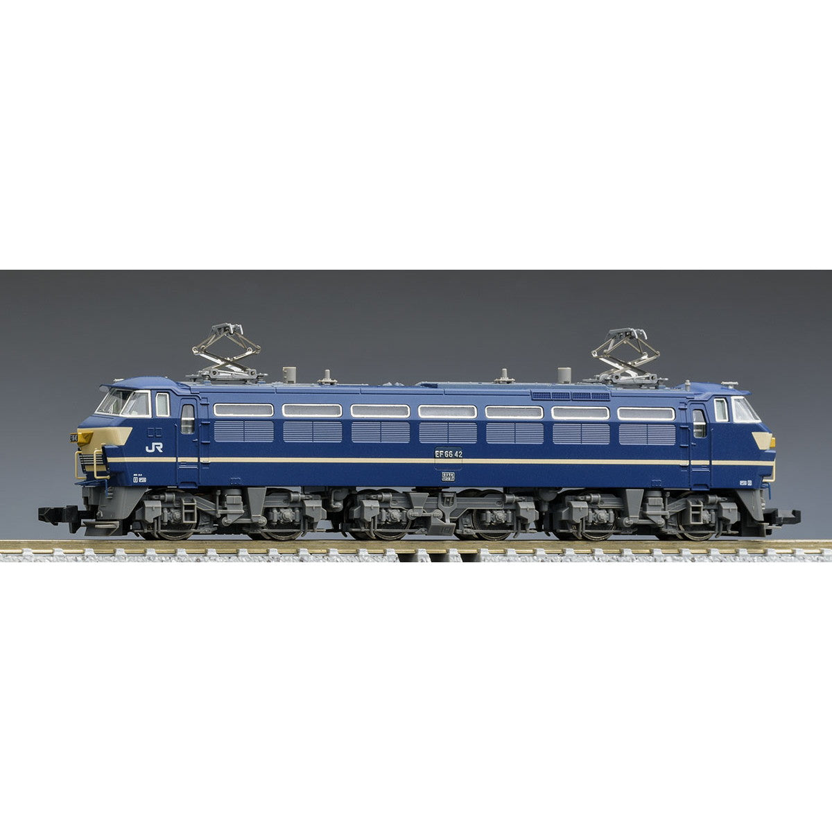 【中古即納】[RWM] 7143 JR EF66-0形電気機関車(後期型・特急牽引機・グレー台車)(動力付き) Nゲージ 鉄道模型 TOMIX(トミックス)(20220428)