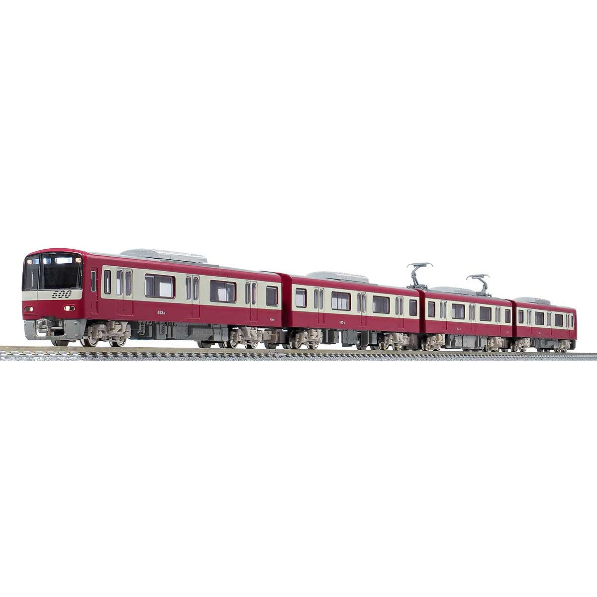 【新品】【お取り寄せ】[RWM] 31523 京急600形4次車(更新車・行先点灯・SRアンテナ付き) 基本4両編成セット(動力付き) Nゲージ 鉄道模型 GREENMAX(グリーンマックス) (20220129)