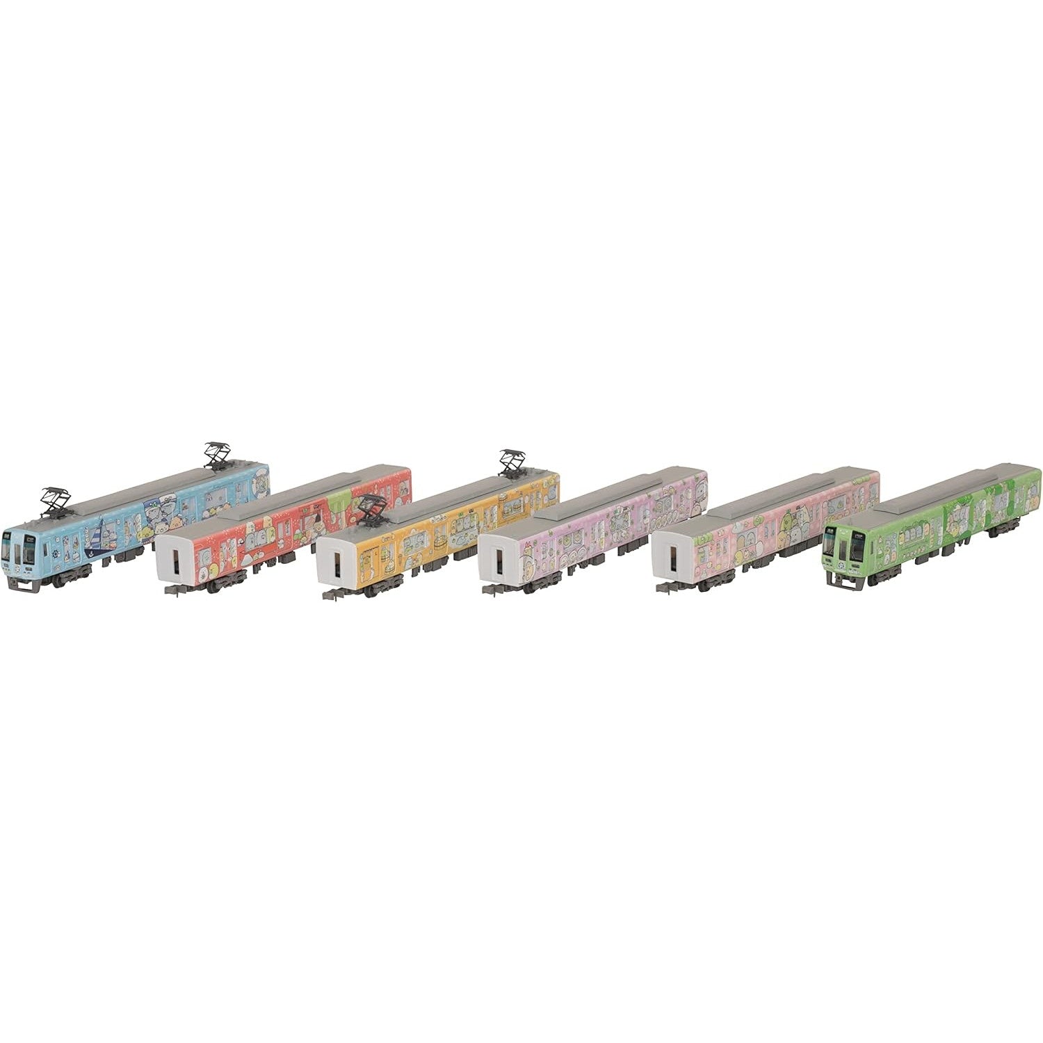 【中古即納】[RWM] 316596 鉄道コレクション(鉄コレ) 南海電気鉄道1000系 すみっコぐらしラッピング 6両セット(動力無し) Nゲージ 鉄道模型 TOMYTEC(トミーテック)(20220129)