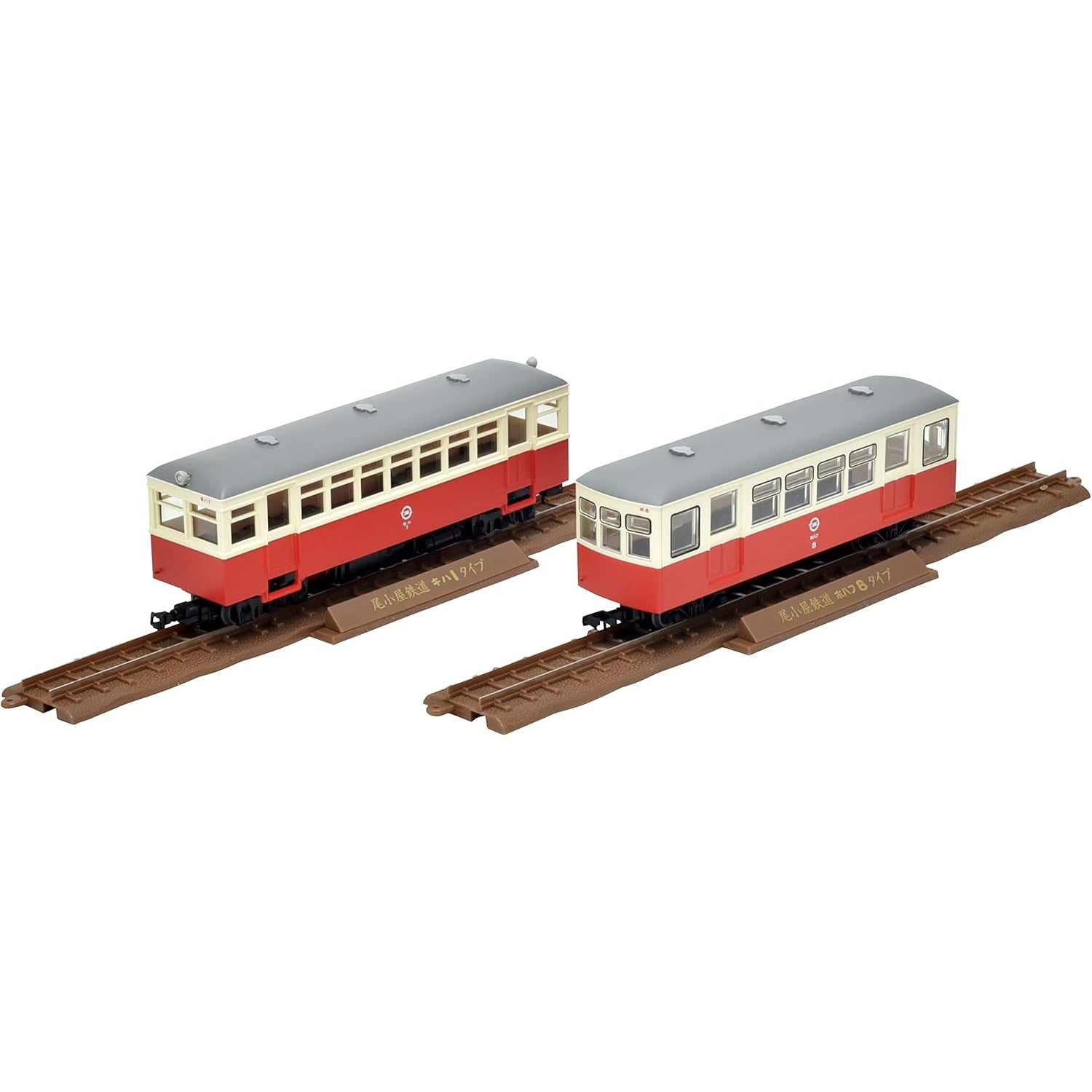 【中古即納】[RWM] 315513 鉄道コレクション(鉄コレ) ナローゲージ80 想い出の尾小屋鉄道 キハ1タイプ+ホハフ8タイプ 2両セット(動力無し) HOナローゲージ 鉄道模型 TOMYTEC(トミーテック)(20220221)