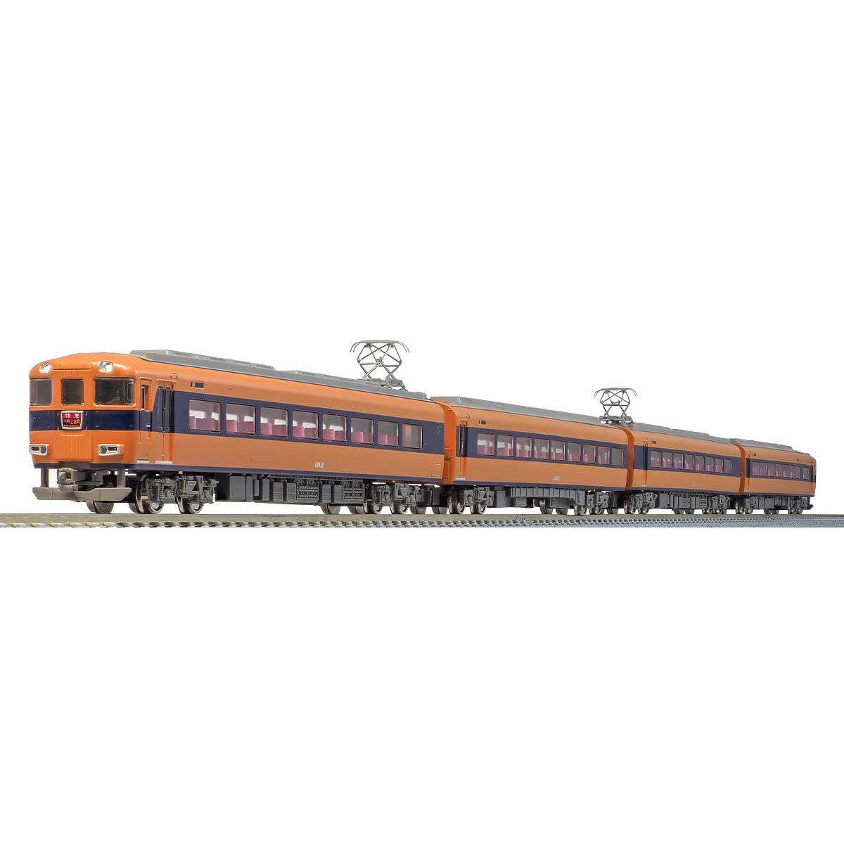 【新品即納】[RWM] 30464 近鉄12410系(12412編成・旧塗装・喫煙室付き・貫通路開扉パーツ付き) 増結4両編成セット(動力無し) Nゲージ 鉄道模型 GREENMAX(グリーンマックス) (20220316)