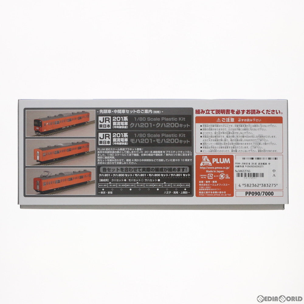 【中古即納】[RWM] PP090 JR東日本 201系 直流電車 中央線快速 サハ201 未塗装組立キット(動力無し) HOゲージ 鉄道模型 PLUM(プラム) (20201001)