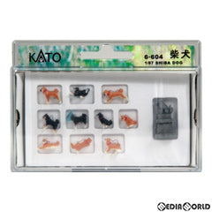 【新品】【お取り寄せ】[RWM] 6-604 フィギュアニマル 日本の動物 1/87 柴犬 HOゲージ 鉄道模型 KATO(カトー)(20211127)