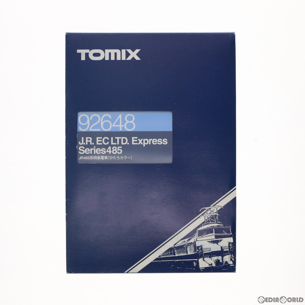 【中古即納】[RWM] 92648 JR 485系 ひたちカラー 7両セット(動力付き) Nゲージ 鉄道模型 TOMIX(トミックス) (19991231)