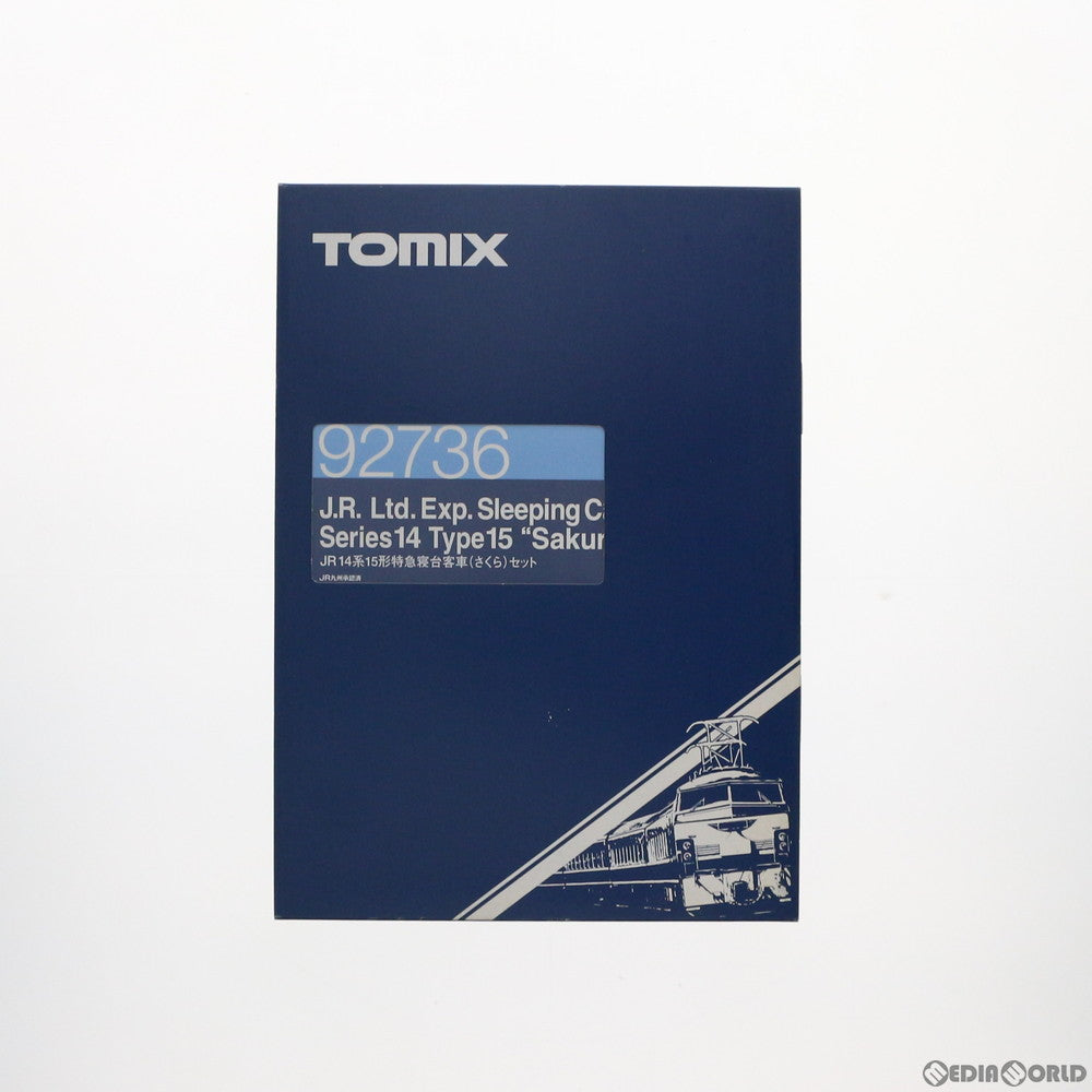 【中古即納】[RWM] 92736 JR 14系15形特急寝台客車 さくらセット(6両セット) (動力無し) Nゲージ 鉄道模型 TOMIX(トミックス) (19991231)