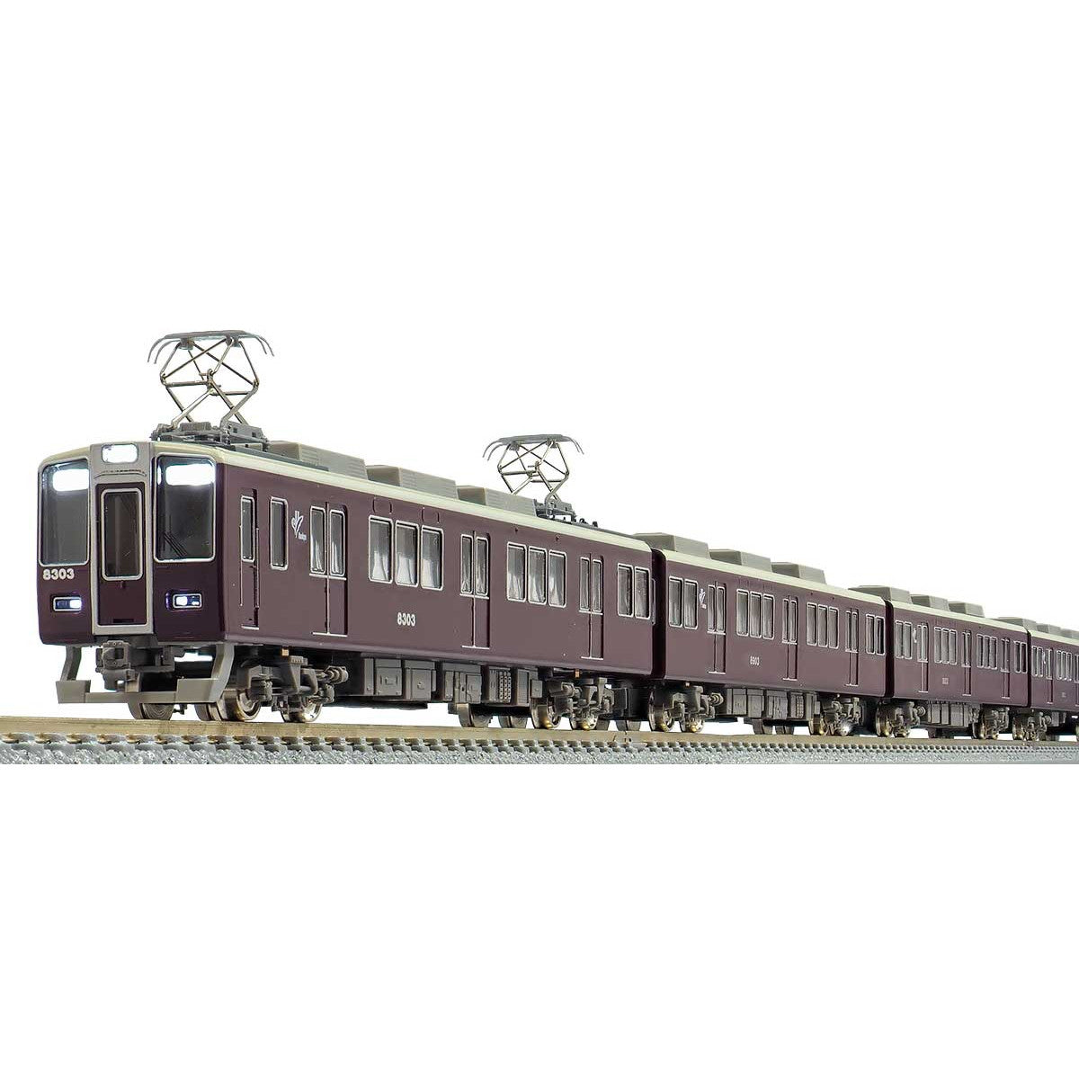 【新品】【お取り寄せ】[RWM] 31564 阪急8300系(2次車・8303編成・白ライト) 8両編成セット(動力付き) Nゲージ 鉄道模型 GREENMAX(グリーンマックス) (20220408)