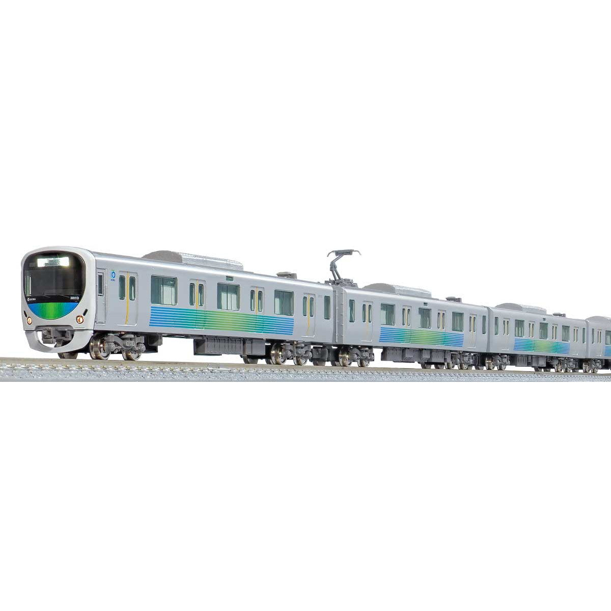 【新品即納】[RWM] 31565 西武30000系(新宿線・38113編成・行先点灯) 基本8両編成セット(動力付き) Nゲージ 鉄道模型 GREENMAX(グリーンマックス) (20220420)