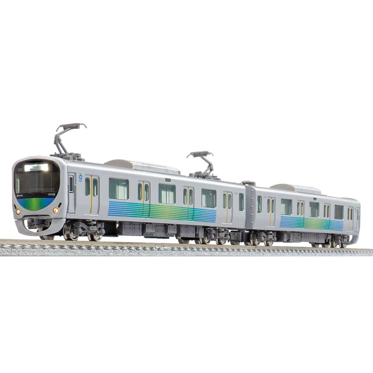 【新品即納】[RWM] 31566 西武30000系(新宿線・32105編成・行先点灯) 増結用先頭車2両セット(動力無し) Nゲージ 鉄道模型 GREENMAX(グリーンマックス) (20220420)