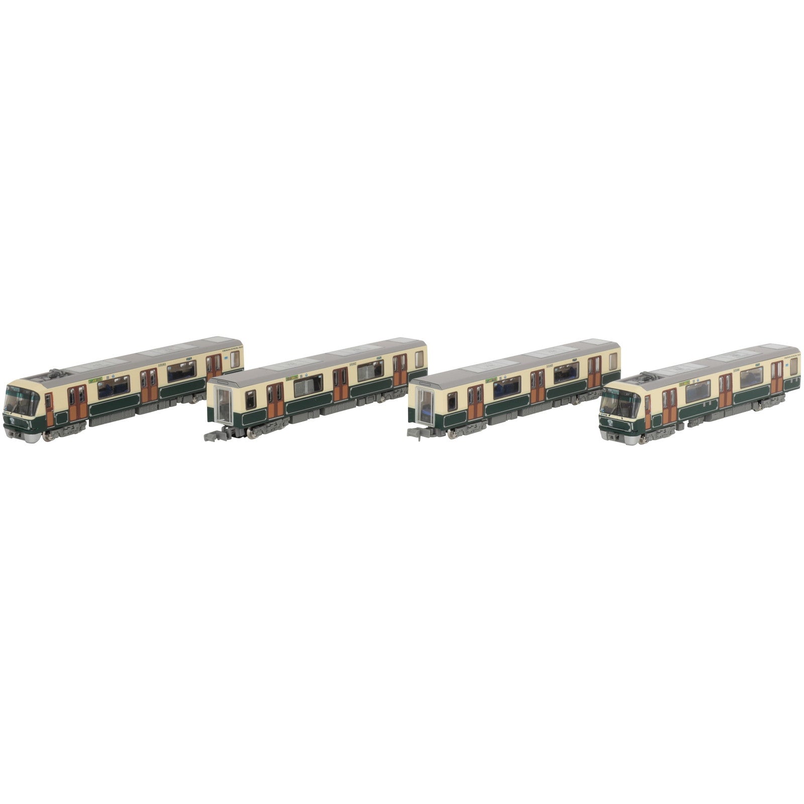 【新品】【お取り寄せ】[RWM] 316466 リニア地下鉄道コレクション(鉄コレ) 横浜市営地下鉄グリーンライン10000形(2次車・開業10周年記念装飾列車) 4両セットB(動力付き) Nゲージ 鉄道模型 TOMYTEC(トミーテック)(20220326)