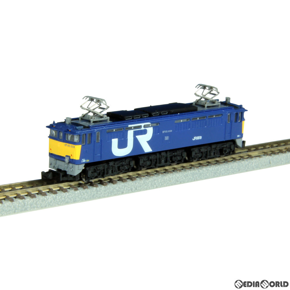 【新品】【お取り寄せ】[RWM] T035-5 EF65形電気機関車 1000番代 1059号機 JR貨物試験塗装(動力付き) Zゲージ 鉄道模型 ROKUHAN(ロクハン/六半)(20220110)