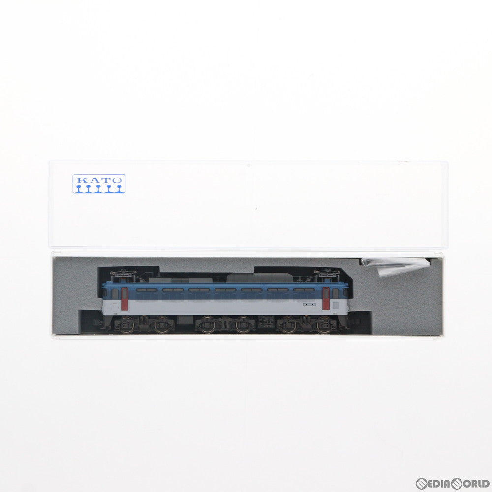 【中古即納】[RWM] 3010-4 EF81 500番台 JR貨物色(青/白) (動力付き) Nゲージ 鉄道模型 KATO(カトー) (19991231)