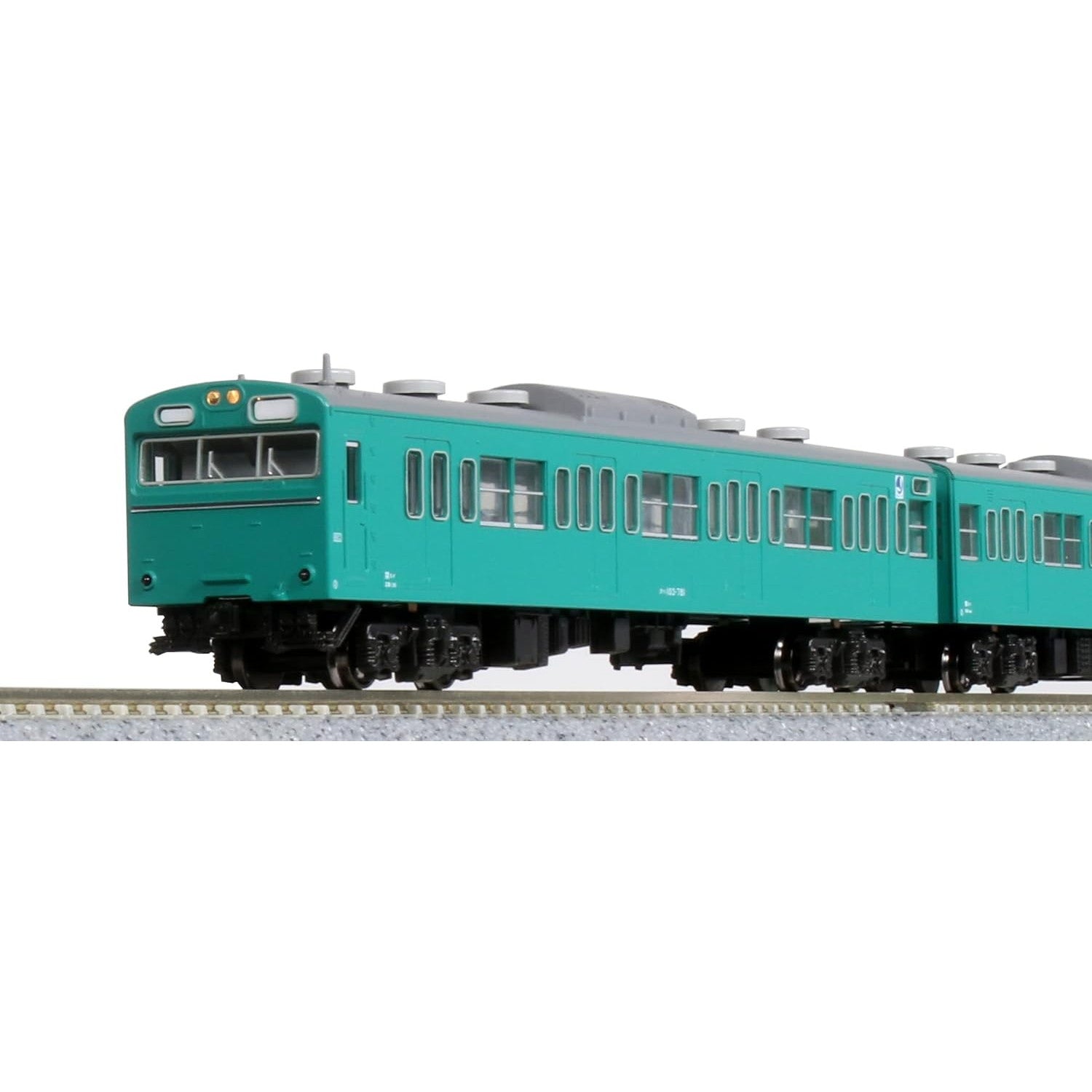【新品】【お取り寄せ】[RWM] 10-1743E 103系(エメラルドグリーン) 4両セット(動力付き) Nゲージ 鉄道模型 KATO(カトー) (20220429)