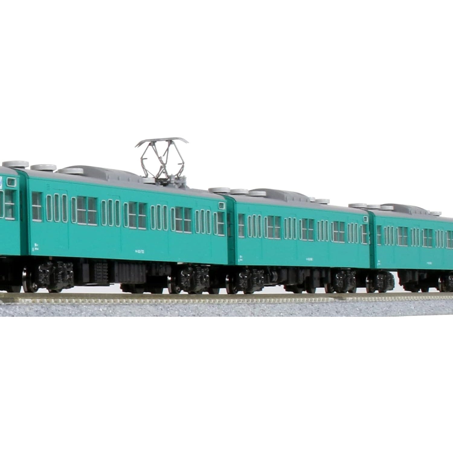 【新品即納】[RWM] 10-1744E 103系(エメラルドグリーン) 中間車3両セット(動力無し) Nゲージ 鉄道模型 KATO(カトー) (20220429)