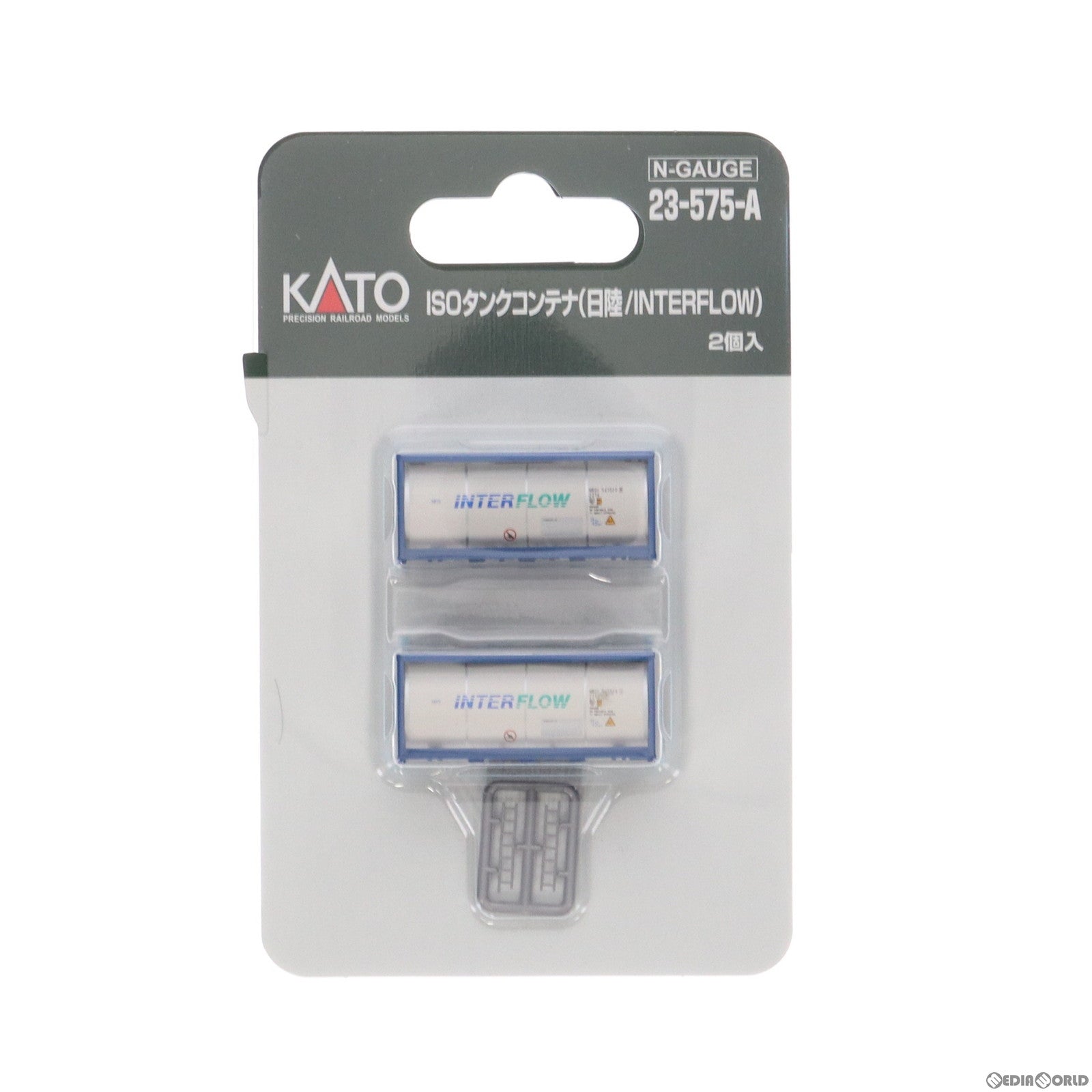 【新品即納】[RWM] 23-575-A ISOタンクコンテナ(日陸/INTERFLOW) 2個入 Nゲージ 鉄道模型 KATO(カトー) (20220331)