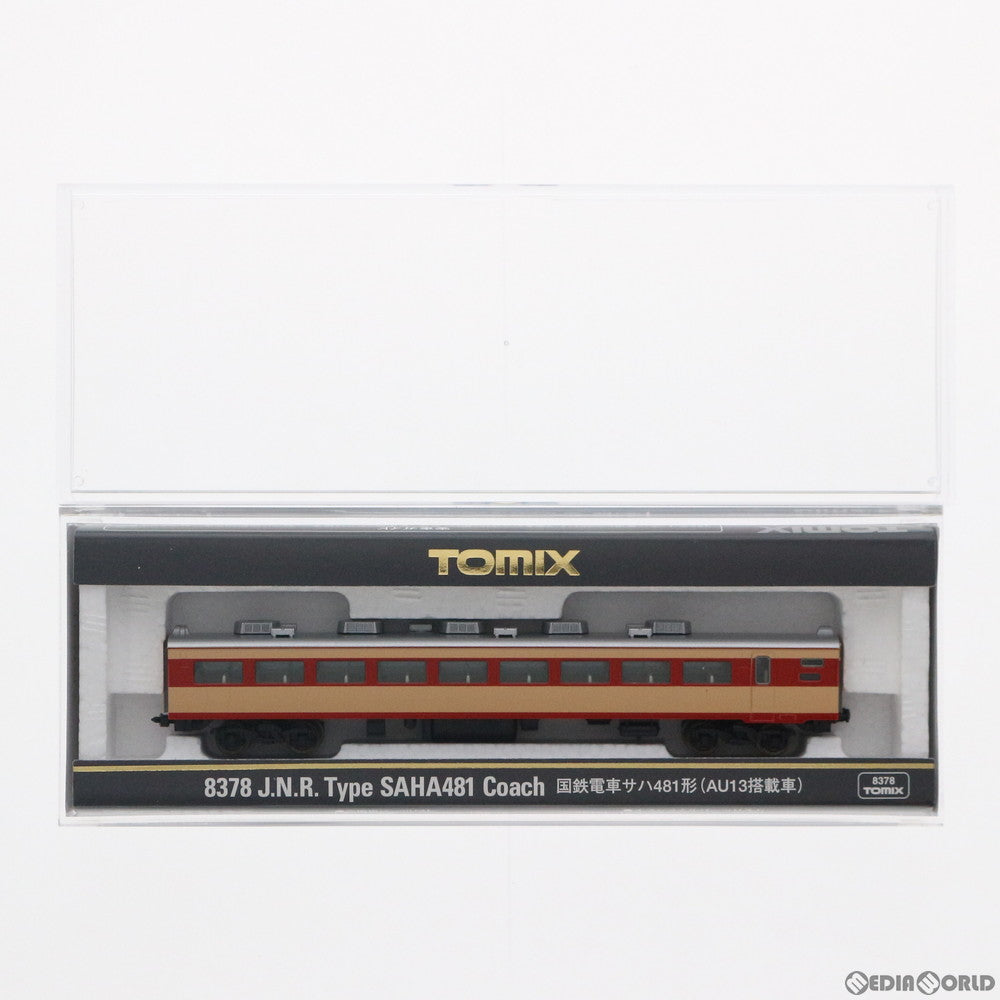 【中古即納】[RWM] 8378 国鉄 サハ481形(AU13搭載車) (動力無し) Nゲージ 鉄道模型 TOMIX(トミックス) (19991231)