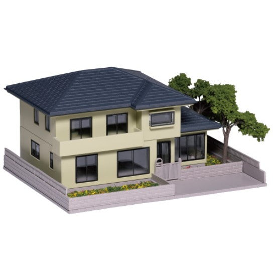 【新品即納】[RWM] (再販) 23-403A 庭のある家1(ベージュ) Nゲージ 鉄道模型 KATO(カトー)(20250207)
