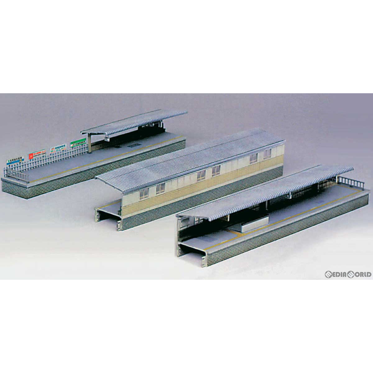 【新品】【お取り寄せ】[RWM] (再販) 2131 都会型対向式ホームセット ストラクチャーキット 未塗装組立てキット Nゲージ 鉄道模型 GREENMAX(グリーンマックス)(20190223)