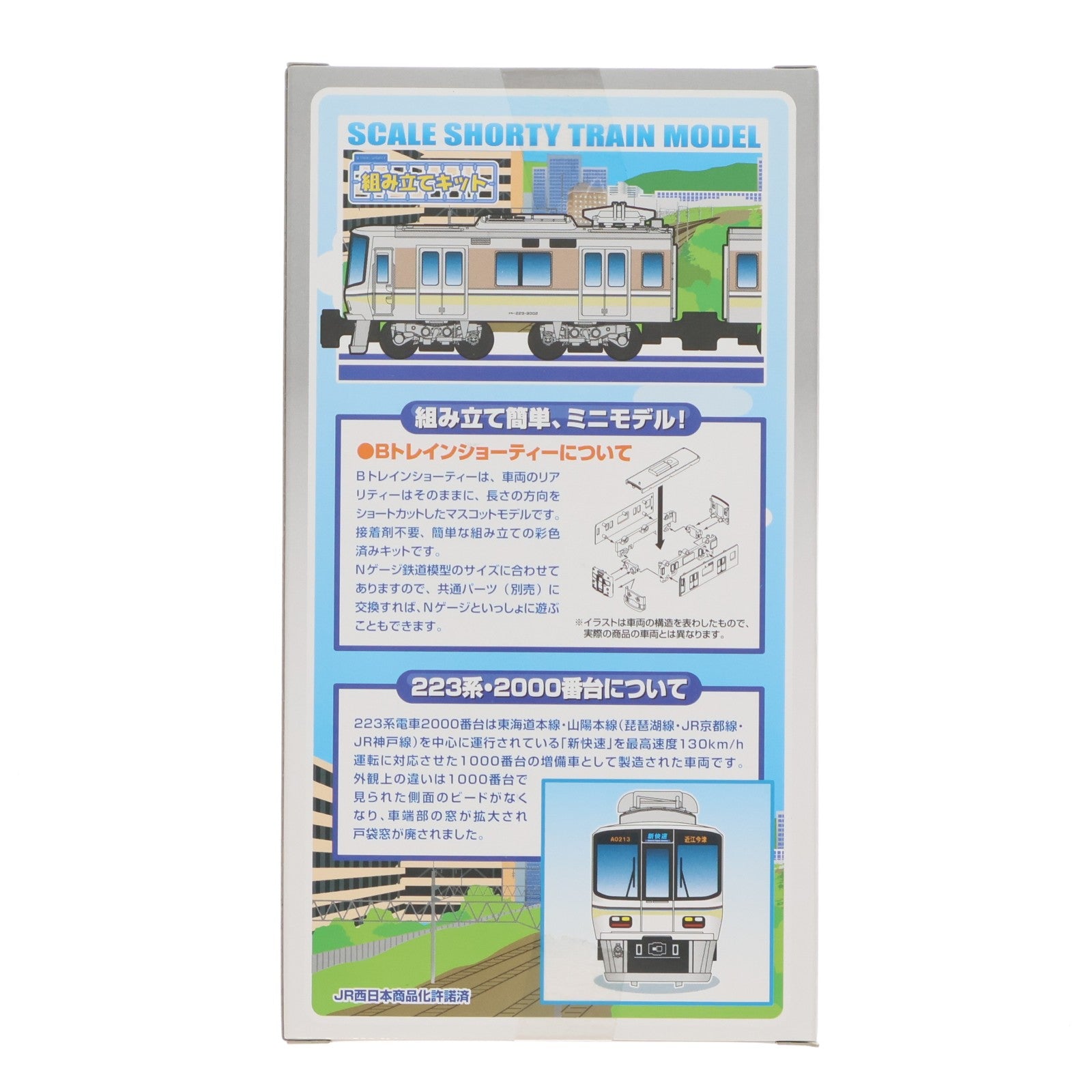 【中古即納】[RWM] 223系2000番台 2両 「Bトレインショーティー」 Nゲージ 鉄道模型 バンダイ(20110810)