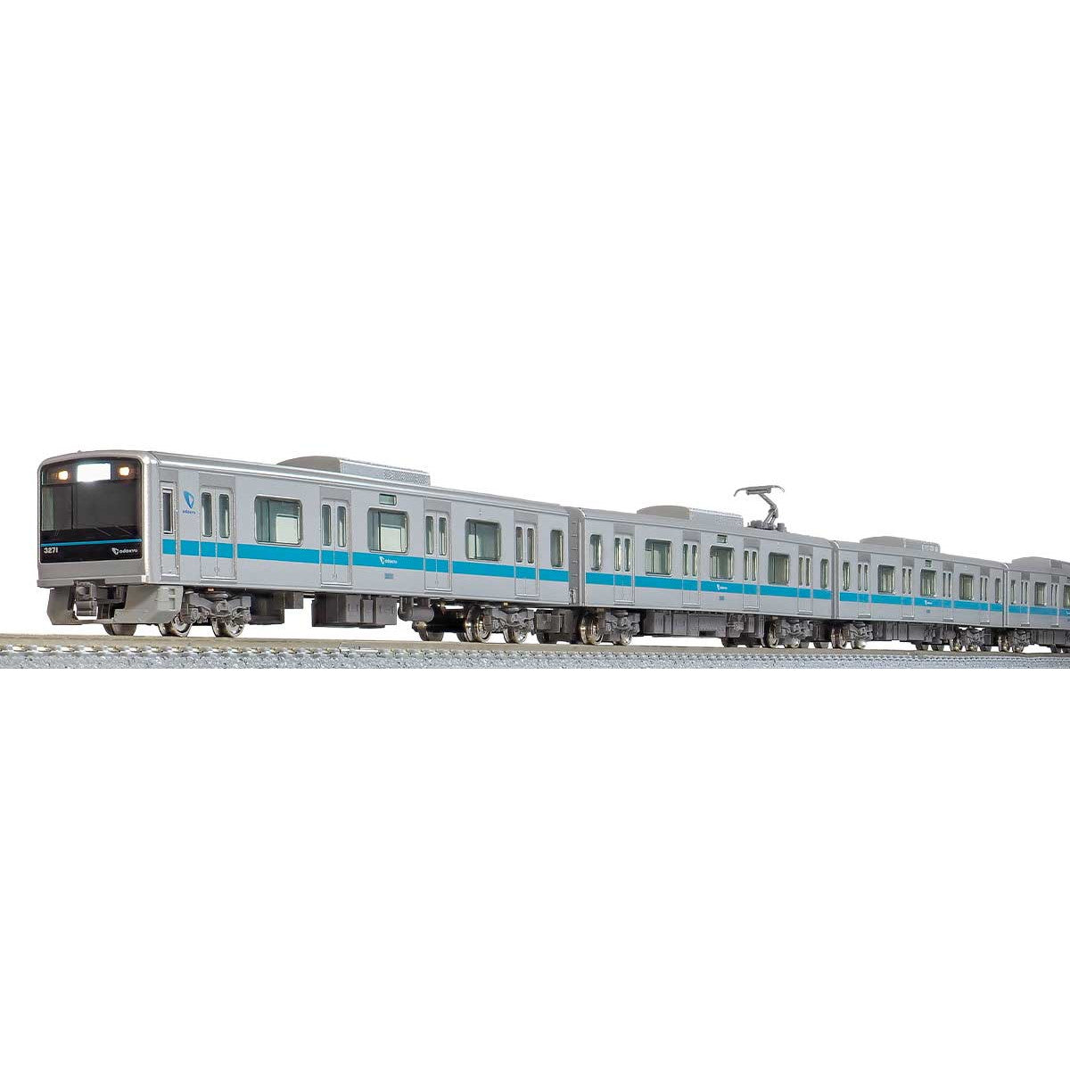 【新品即納】[RWM] 31575 小田急3000形(ブランドマーク付き・3271編成) 6両編成セット(動力付き) Nゲージ 鉄道模型 GREENMAX(グリーンマックス) (20220420)