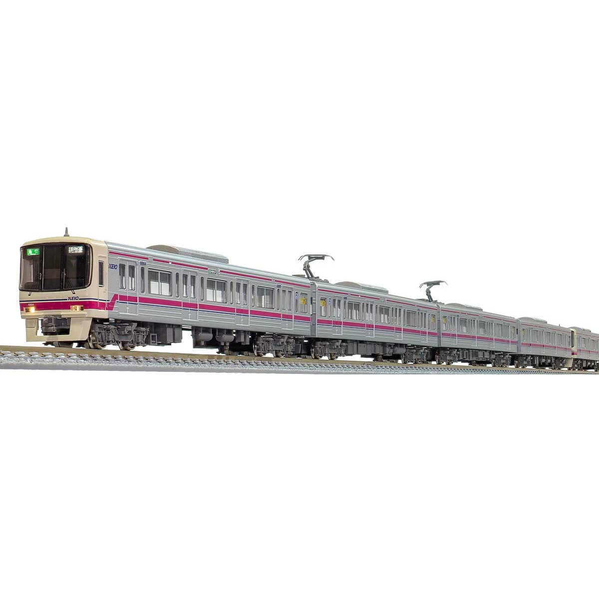 【新品即納】[RWM] 31571 京王8000系(未更新車・8014編成) 基本4両編成セット(動力付き) Nゲージ 鉄道模型 GREENMAX(グリーンマックス) (20220520)