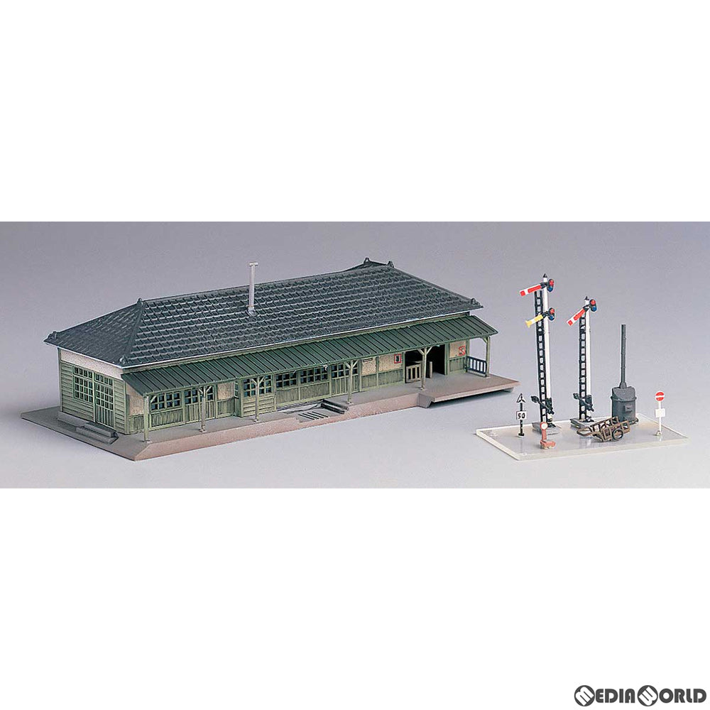 【新品即納】[RWM] (再販) 2128 ローカル駅舎 未塗装組立てキット Nゲージ 鉄道模型 GREENMAX(グリーンマックス) (20200430)