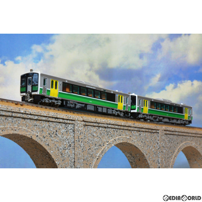 【新品】【お取り寄せ】[RWM] A7444 キハE120 新塗装(緑)只見線 2両セット(動力付き) Nゲージ 鉄道模型 MICRO ACE(マイクロエース)(20220707)