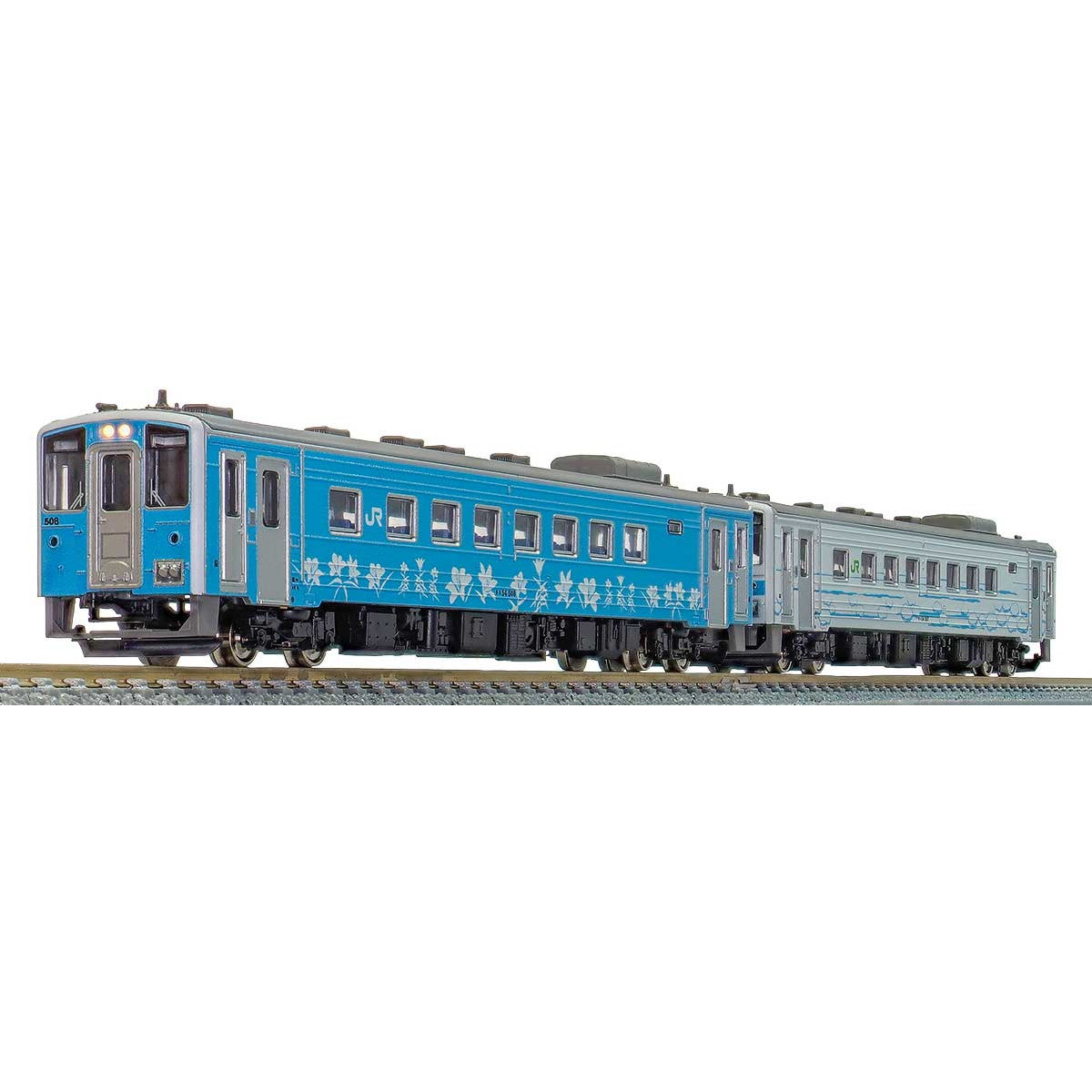 【新品即納】[RWM] 30483 JR北海道キハ54形(500番代・流氷物語号・507+508) 2両編成セット(動力付き) Nゲージ 鉄道模型 GREENMAX(グリーンマックス) (20220528)