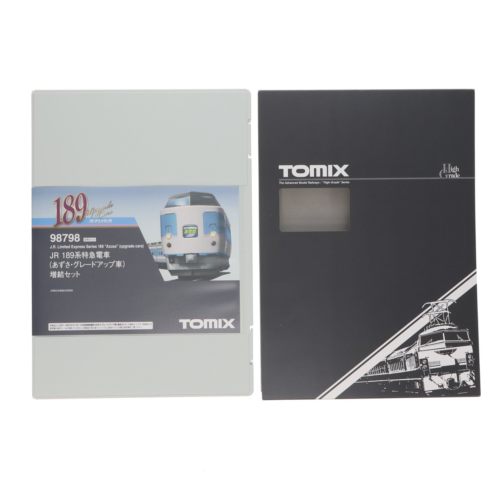 【中古即納】[RWM] 98798 JR 189系特急電車(あずさ・グレードアップ車) 増結セット(4両)(動力付き) Nゲージ 鉄道模型 TOMIX(トミックス)(20220901)