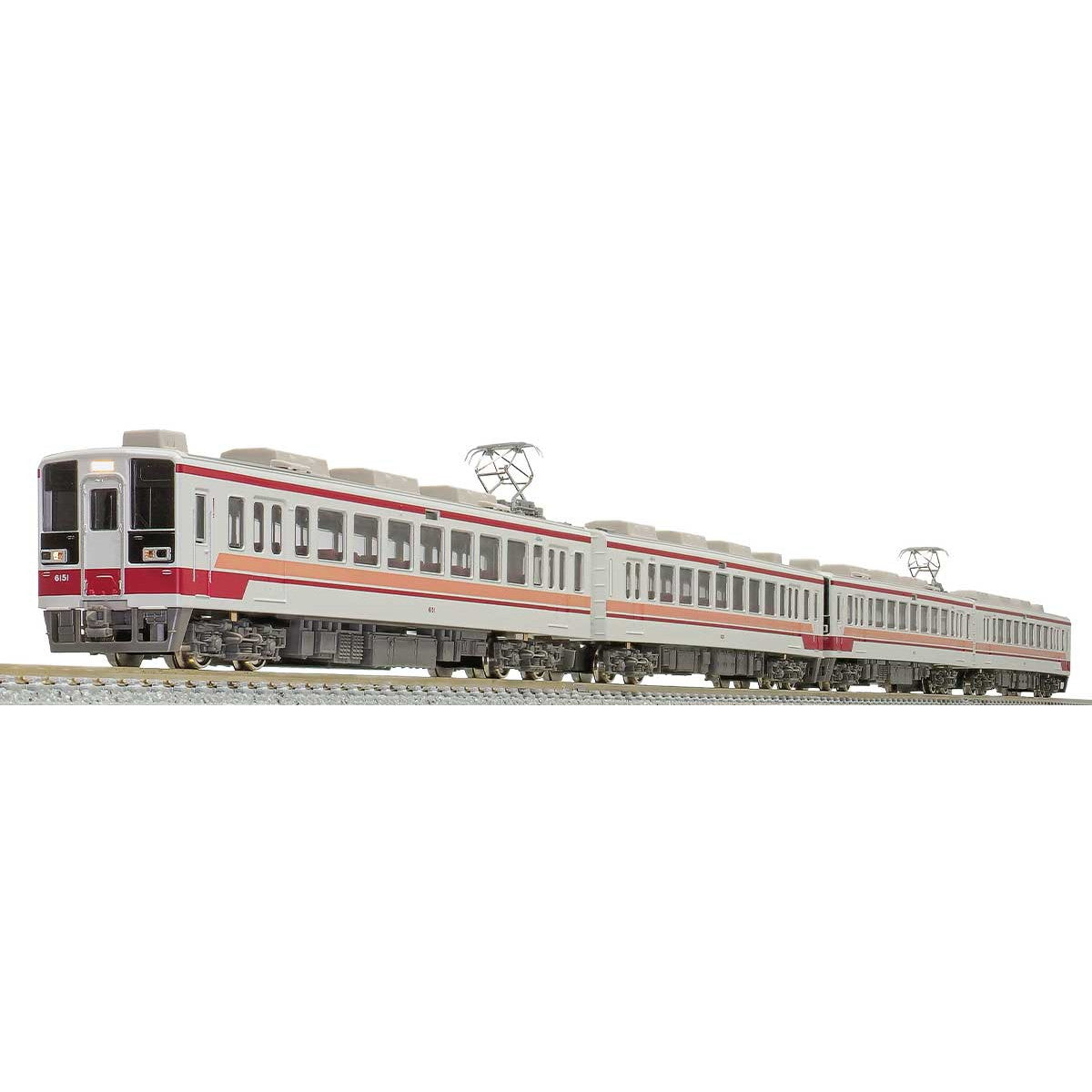 【新品即納】[RWM] 50717 東武6050型(更新車・新ロゴ) 6両編成セット(動力付き) Nゲージ 鉄道模型 GREENMAX(グリーンマックス) (20220629)