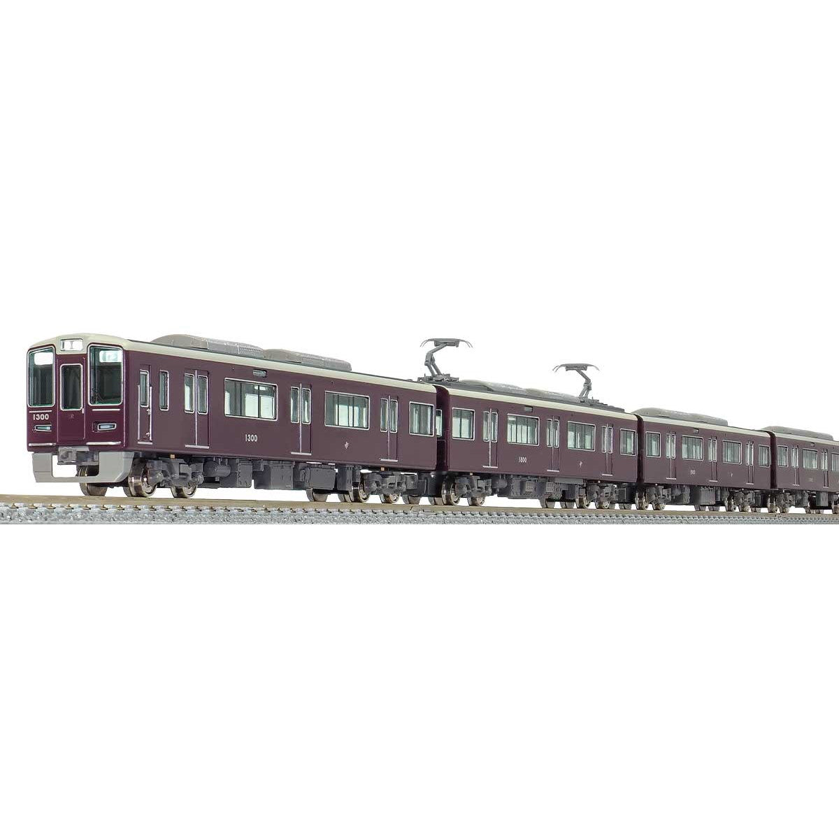 【新品即納】[RWM] 31586 阪急1300系(1300編成) 8両編成セット(動力付き) Nゲージ 鉄道模型 GREENMAX(グリーンマックス) (20220625)