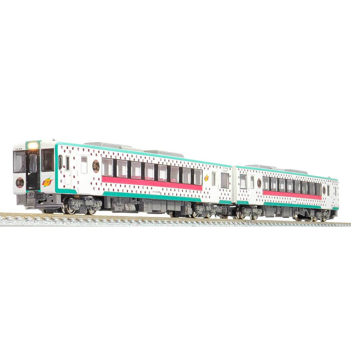 【新品即納】[RWM] 50719 JRキハ111/112形(200番代・湯けむりラッピング) 2両編成セット(動力付き) Nゲージ 鉄道模型 GREENMAX(グリーンマックス) (20220713)