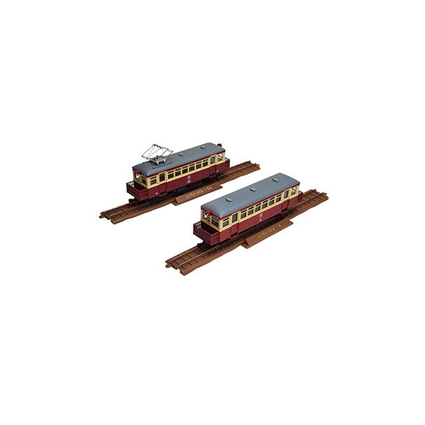 【新品】【お取り寄せ】[RWM] 322313 鉄道コレクション(鉄コレ) ナローゲージ80 猫屋線 観光急行「うみねこ」 デハ56+クハ6(旧塗装) 2両セット(動力無し) HOナローゲージ 鉄道模型 TOMYTEC(トミーテック)(20220626)