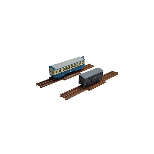 【新品】【お取り寄せ】[RWM] 322320 鉄道コレクション(鉄コレ) ナローゲージ80 猫屋線 キハ185(新塗装) ・ホワ7 2両セット(動力無し) HOナローゲージ 鉄道模型 TOMYTEC(トミーテック) (20220626)