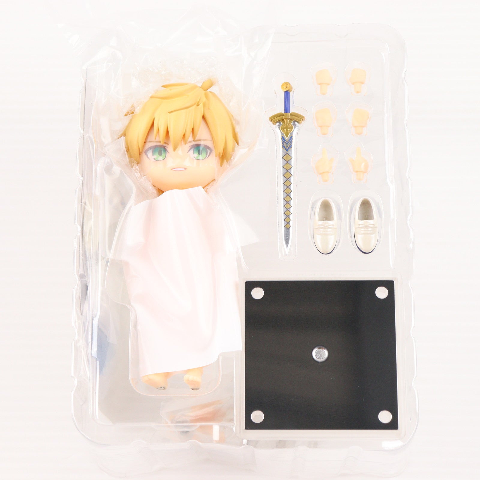 【新品即納】[FIG] ねんどろいどどーる セイバー/アーサー・ペンドラゴン〔プロトタイプ〕霊衣開放-ホワイトローズ- Ver. Fate/Grand Order(フェイト/グランドオーダー) 完成品 可動フィギュア オランジュ・ルージュ(20221222)