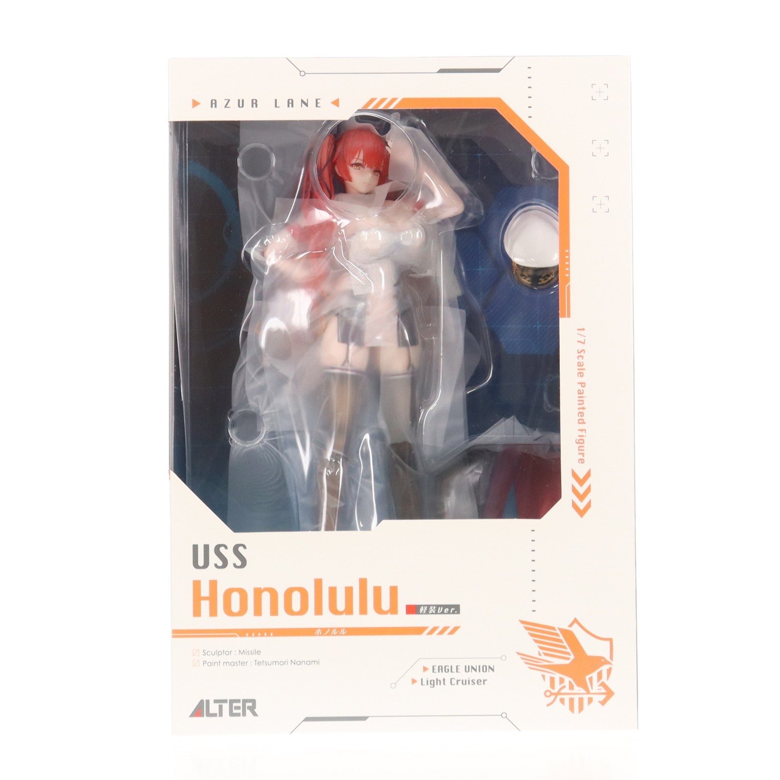 【中古即納】[FIG] ホノルル 軽装ver. アズールレーン 1/7 完成品 フィギュア アルター(20230511)