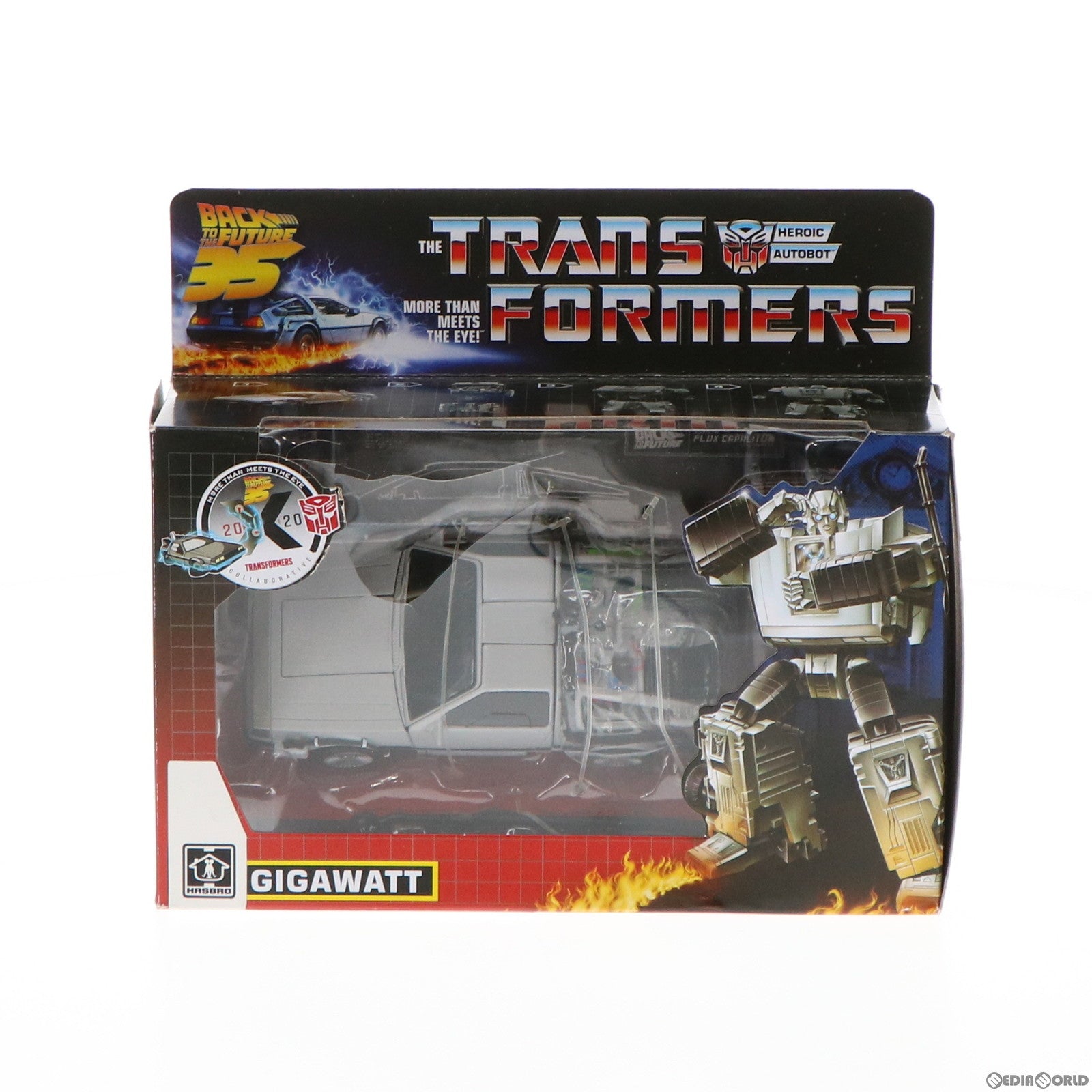 【中古即納】[TOY] GIGAWATT(ギガワット) バック・トゥ・ザ・フューチャー×トランスフォーマー コラボレーティブ2020 完成トイ タカラトミーモール&サイバトロンサテライトショップ限定 タカラトミー(20201017)