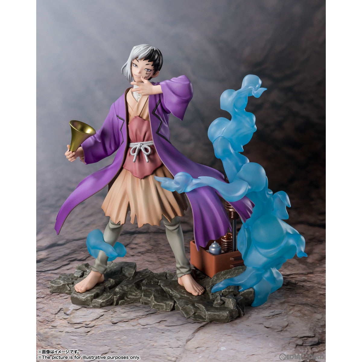 【中古即納】[FIG] フィギュアーツZERO あさぎりゲン Dr.STONE(ドクターストーン) 完成品 フィギュア バンダイスピリッツ(20220917)