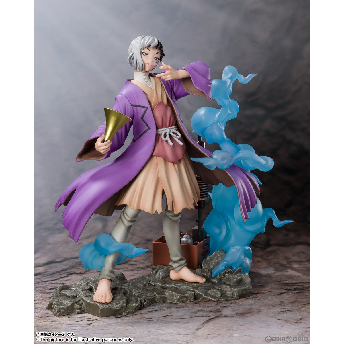 【中古即納】[FIG] フィギュアーツZERO あさぎりゲン Dr.STONE(ドクターストーン) 完成品 フィギュア バンダイスピリッツ(20220917)